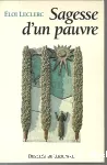 SAGESSE D'UN PAUVRE vignette